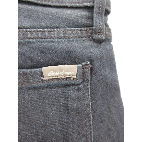 Eddie Bauer Jeans 8 Slightly Curvy Slim Straight High Rise Tencel NEW - Picture 10 of 14